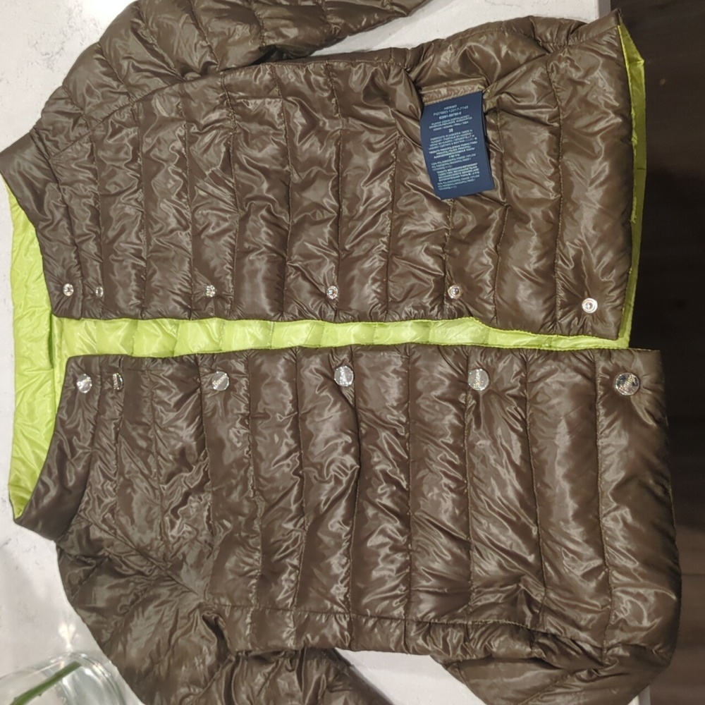 Herno Cropped Down Puffer Jacket Reversible